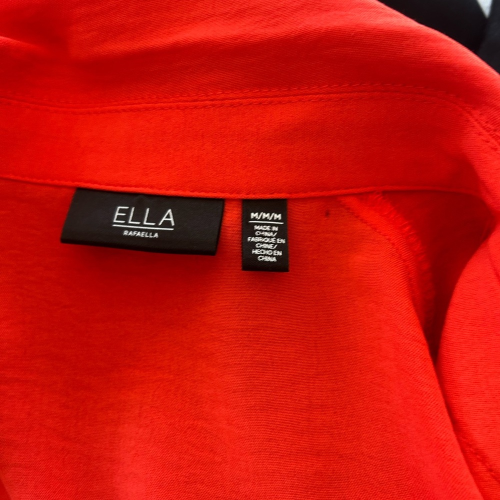 Women's Vibrant Orange Jacket - Picture 3 of 4